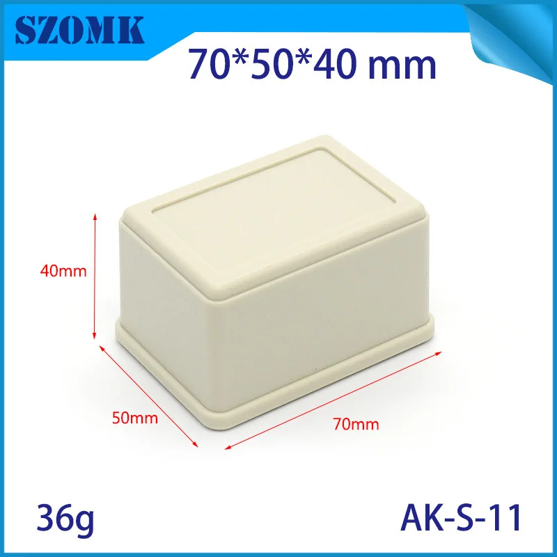 plastic enclosure for electronics control box szomk diy enclosure junction box plastic housing small abs instrument enclosure distribution box black plastic box enclosure electronics case   (9).jpg