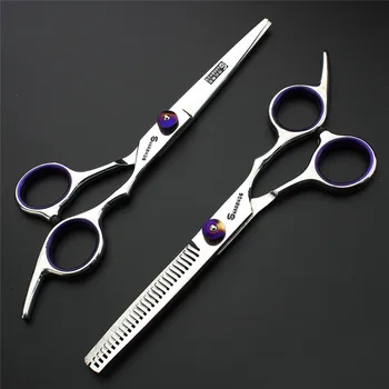 

2017 new 6 inch stainless steel professional hairdresser hairdressing scissors hairdressing salon dedicated hair styling set