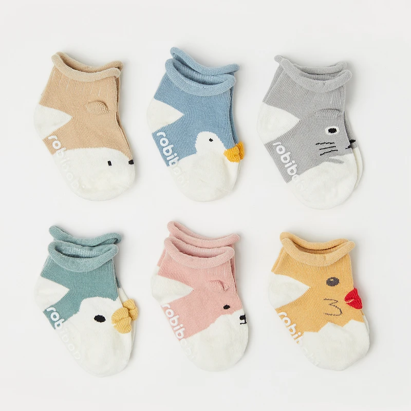 Новые милые хлопковые детские Носки с рисунком птицы для новорожденных мальчиков и девочек мягкие носки для малышей