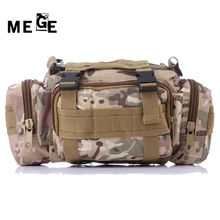 MEGE Táctico Militar Al Aire Libre Riñonera Impermeable Oxford Bolso de La Cintura Molle Bolsa de Camping Senderismo Mochila Bolsa de Portátil