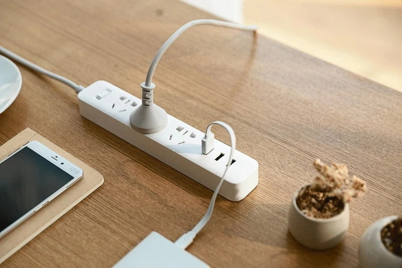 Xiaomi power strip с 3 USB удлинитель Разъем многофункциональная Быстрая зарядка силовая полоса 10A 250V 2500W