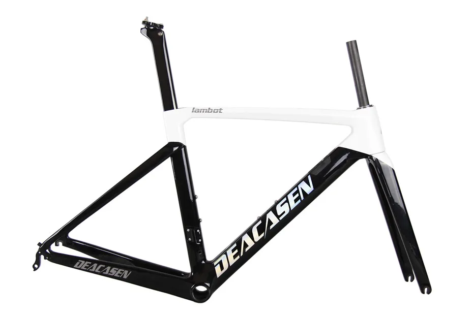 Discount 2018 T1000 Carbon Road Frame+Fork+Seatpost +Headset+Clamp BB86 Adapter Carbon Fiber Road Bike Frame No Tax EMS Free Shipping 8