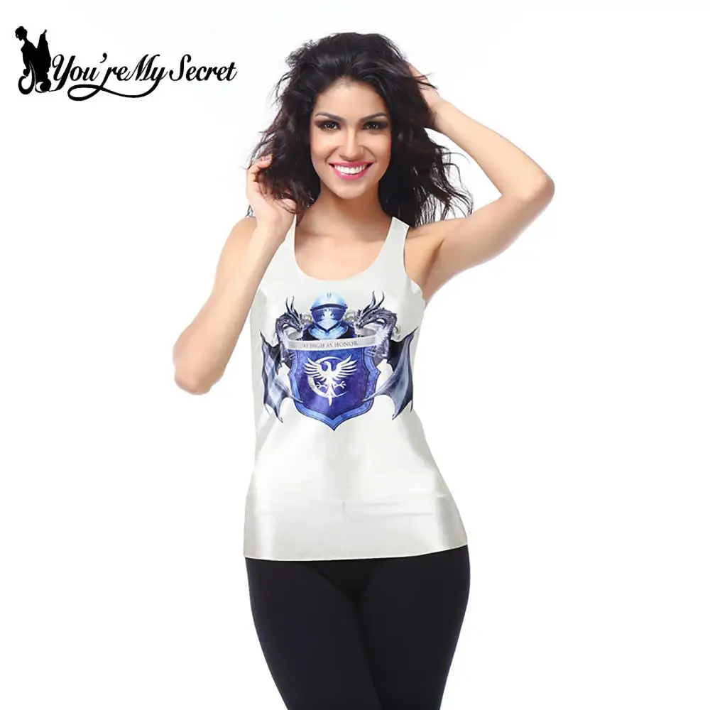 

[You're My Secret] Ultra Lower Price Fashion Printing Women Tank Tops Classic Cartoon Character Vest Streetwear Sleeveless Top