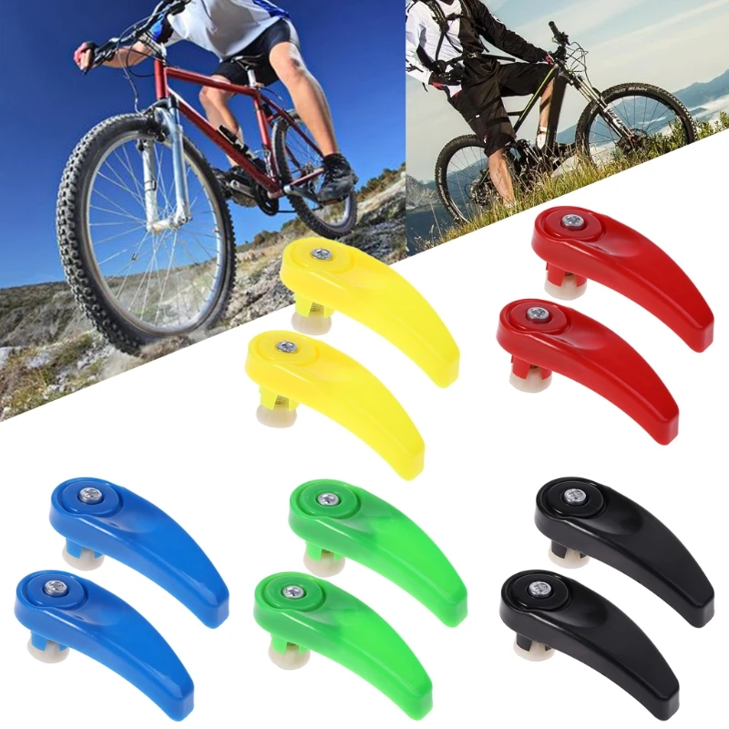 2pcs Bicycle Bar End Handlebar Parts Non Slip Plastic MTB Mountain Bike Supplies