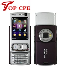 N95 Оригинал Nokia N95 WIFI GPS 5mp 2.6 ”экран WIFI 3 Г разблокирована Восстановленное Мобильного Телефона БЕСПЛАТНАЯ ДОСТАВКА 1 Год Гарантии на складе