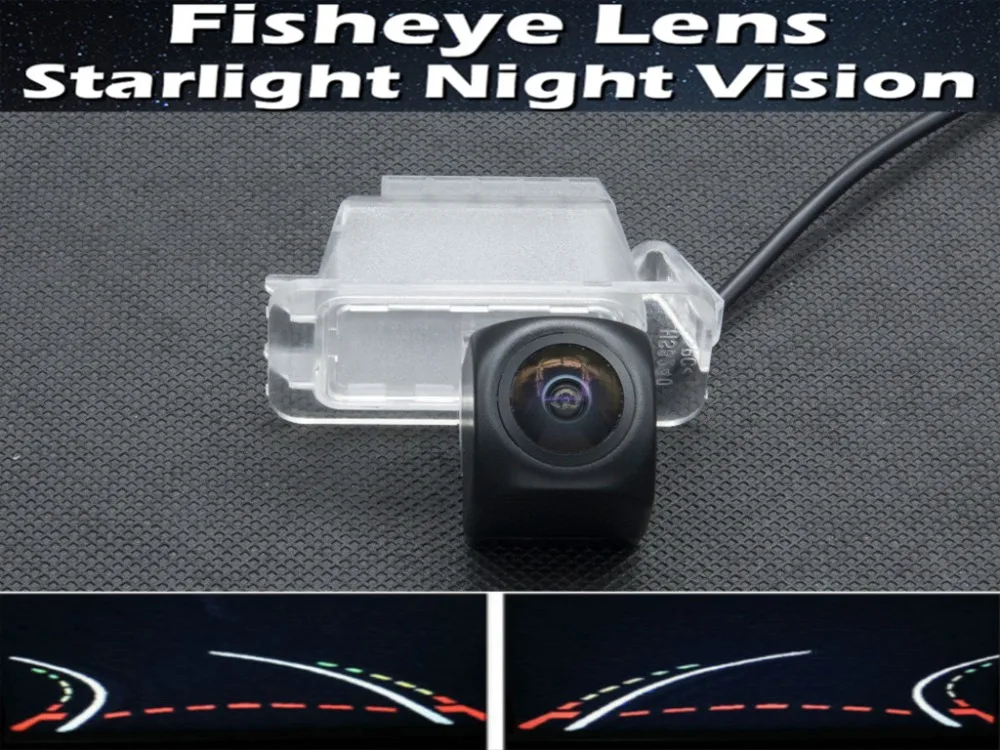 

For Ford Ecosport 2013 2014 2015 Fisheye Lens Trajectory Tracks 1080P Car Parking Rear view Camera Waterproof Backup Camera