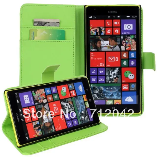 Новое поступление чехол книжка из искусственной кожи для Nokia Lumia 1520 кошелек