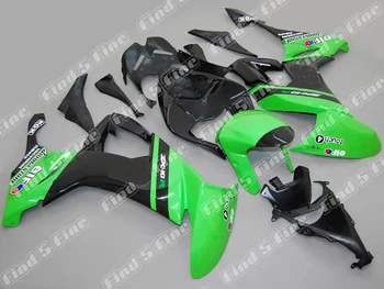 

green black for Kawasaki NINJA ZX-10R 08-09 ZX10R 2008-2009 ZX 10R 08 09 2008 2009 ABS fairing kit