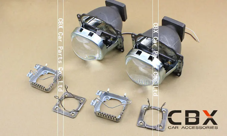 CBX square Q5 hid bixenon projector lens 3 inches 1