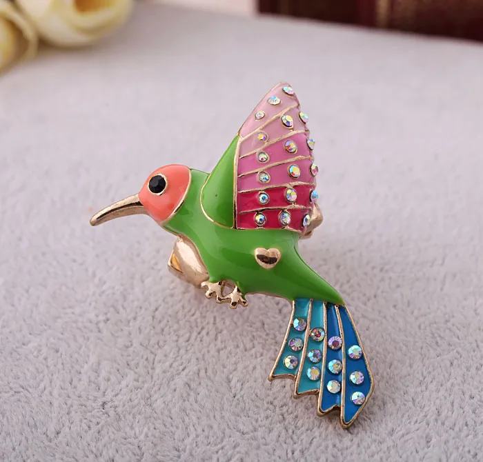 

Bulk Price Fashion Epoxy Bird Ring