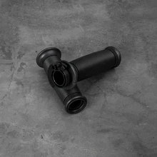 Кафе гонщик мотоциклетные рукоятки круглые коричневые/черные ручки 22 мм универсальная защита резиновый материал винтажные поручни