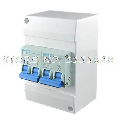 

AC 400V 25 Amp 2P+2P 4 Poles On Off Switch Mini Circuit Breaker