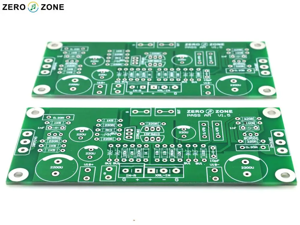 

GZLOZONE One Pair PASS-AM V15 Class A 10W Power Amplifier Bare PCB Amplifier PCB