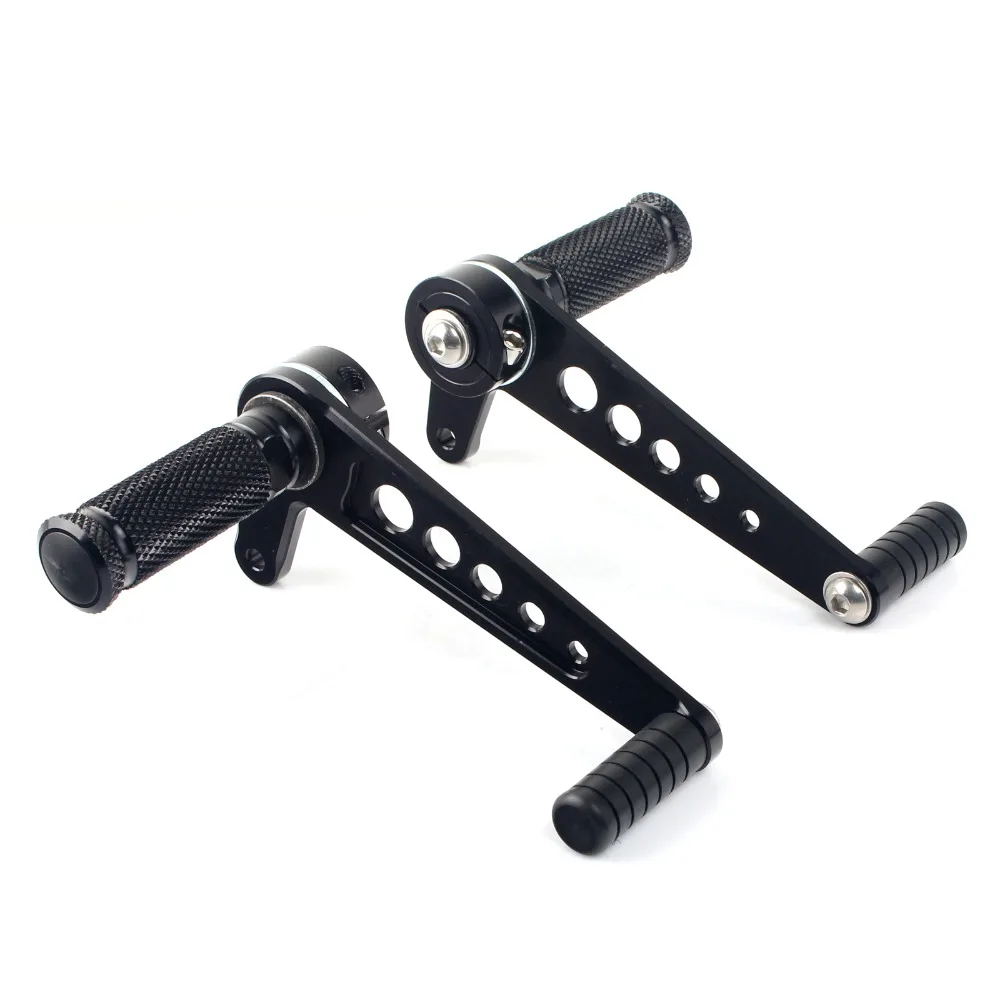 BIKINGBOY Cafe Racer Bobber задние комплекты подставки для ног BMW R45 DUCATI 250 BEVEL Triumph Bonneville 750
