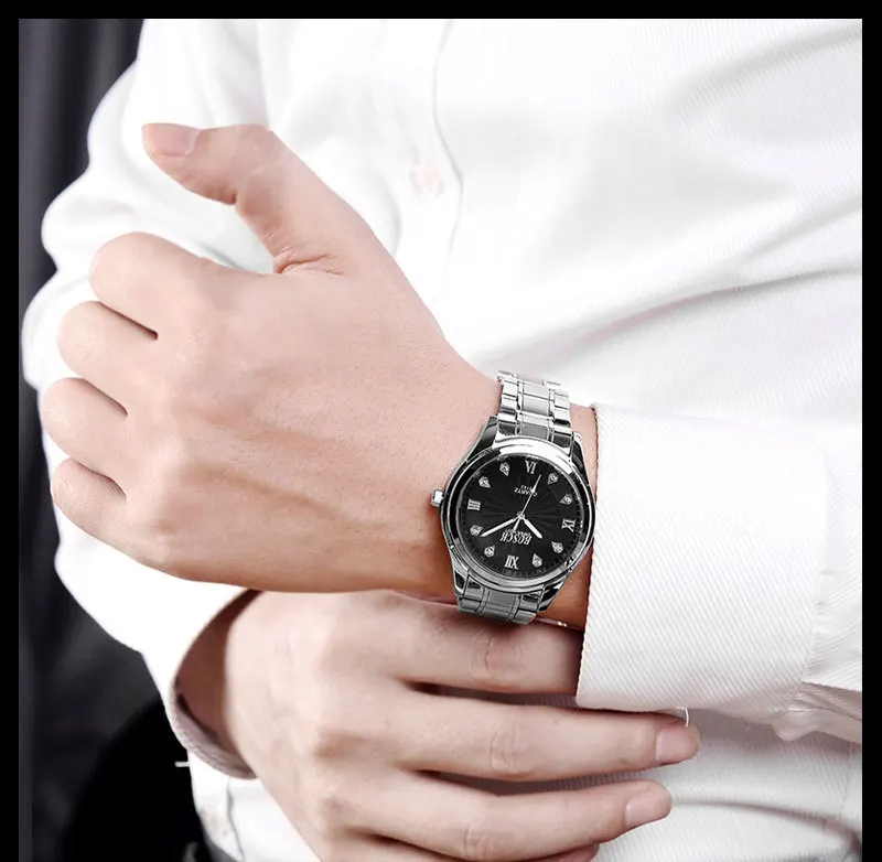 

Mechanical Watches Diver Minimalist Watch for Men Wristwatch Clock Auto Date Waterproof Automatic Relogio Masculino 2018