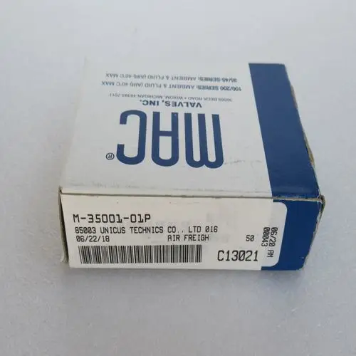 

Free shipping 100% new original authentic USA MAC solenoid valve series splint M-35001-01P spot
