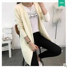 Новинка, женский шерстяной свитер, кардиган, Женский кашемировый вязаный свитер размера плюс, Модный женский свитер свободного кроя с длинным рукавом