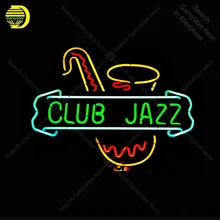 Неоновая вывеска для Jazz Club pipe Pub Bar Ночная неоновая лампа ручной работы для отдыха стены неоновый свет сигнал лампы пользовательские бар комнаты Аксессуары