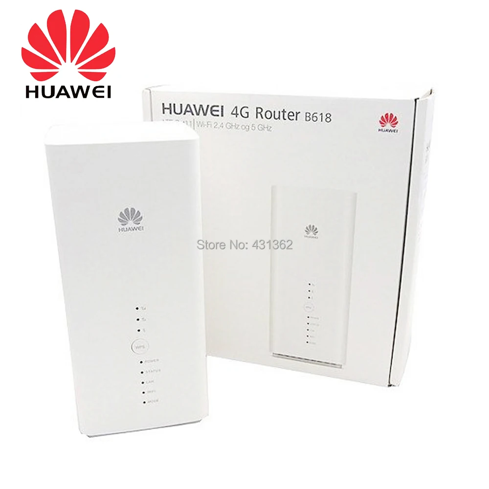 Модем Huawei B618 600 Мбит/с 4G LTE поддержка FDD B1/3/5/7/8/28|3G/4G роутеры| |