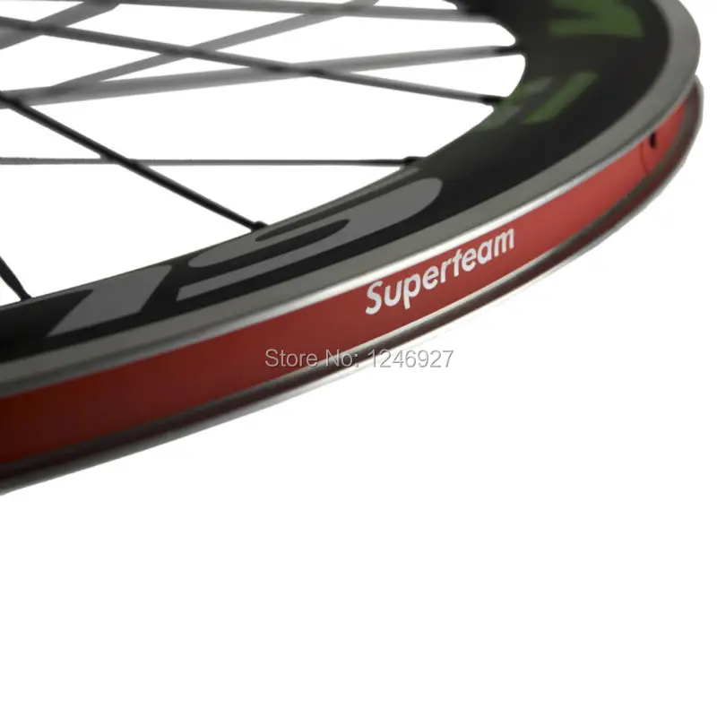 Details about / 60mm Road Bike Carbon Wheels Alum Alloy Brake Ceramic R36 Hub Bicycle Wheelset