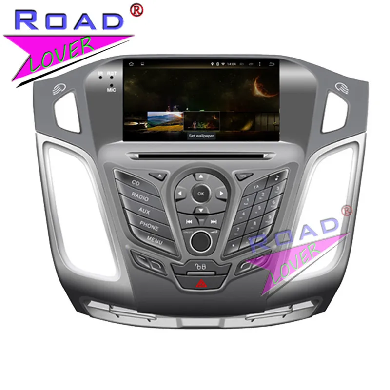 Clearance Roadlover Android 8.0 Car Multimedia DVD Player Radio For Ford Focus 2012 Stereo GPS Navigation Automagnitol Double Din Video 7" 2