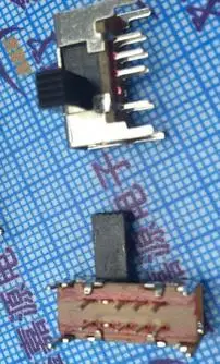 Сдвиньте переключатель ручки cross SK 22F18 F02 2P2T два транша двойной тумблер Бесплатная