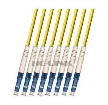 

LODFIBER 170M LC-LC Indoor Armored Singlemode 8 Strands Fiber Optic Cable Patch Cord 9/125