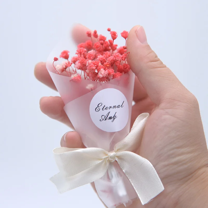 MOLANS мини-букеты ручной работы сушеный цветок для свадьбы Мути-цвет прекрасный романтический сувенирное украшение орнамент для церемонии