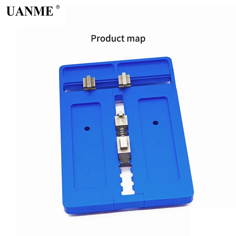 UANME Motherboard Clamps High Temperature Main Logic Board PCB BGA Fixture Holder for iPhoneA8 A9 A10 Plus Fix Repair Mold Tool