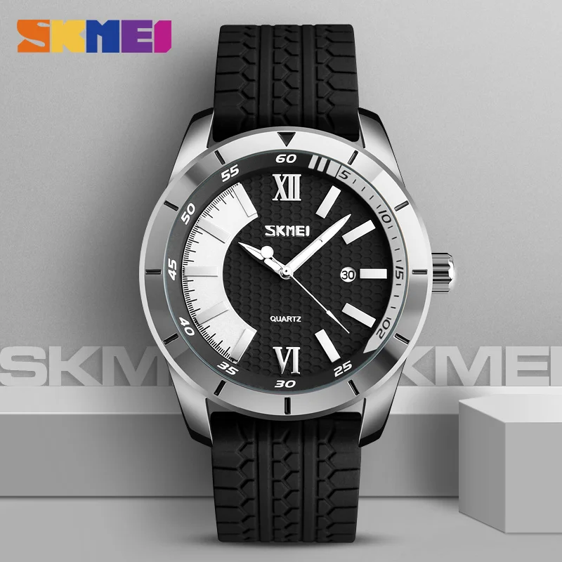 Skmei спортивные Повседневные часы Для мужчин модные Повседневное 30 м