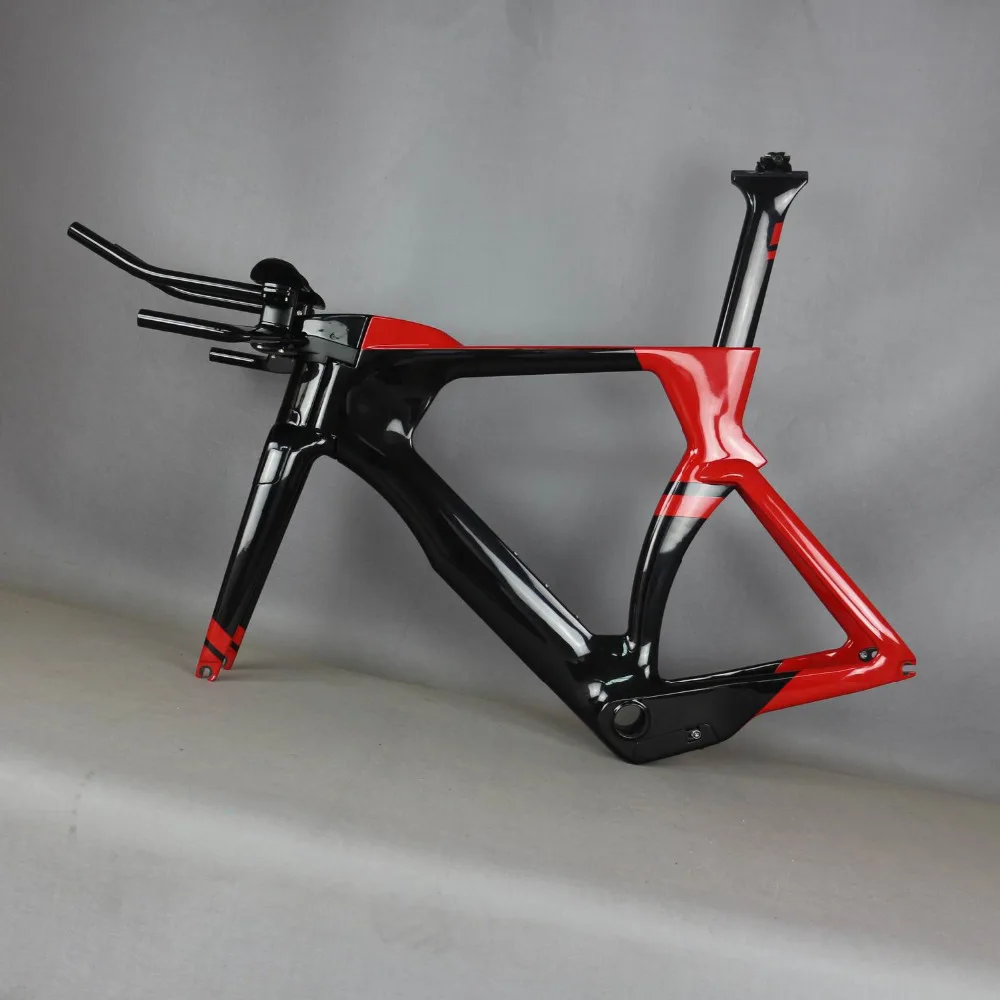 Flash Deal Accept paint include TRP brake time trial carbon frame  SERAPH complete BIKE FM-TT01 TT carbon frame TT Triathlon Frameset, 5