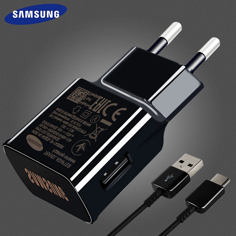 

Samsung note 9 S8 S9 plus Original Fast Charger 9V1.67A & 5V2A 1.2m USB Type C Cable Wall Adapter EU/US/UK Note8 S 8 9 C 7 C9pro
