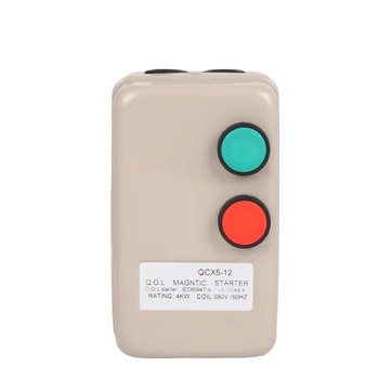 

QCX5 Magnetic starter QCX5-12 Motor Start Switch QCX5-12 Motor protector QCX5-9 QCX5-22