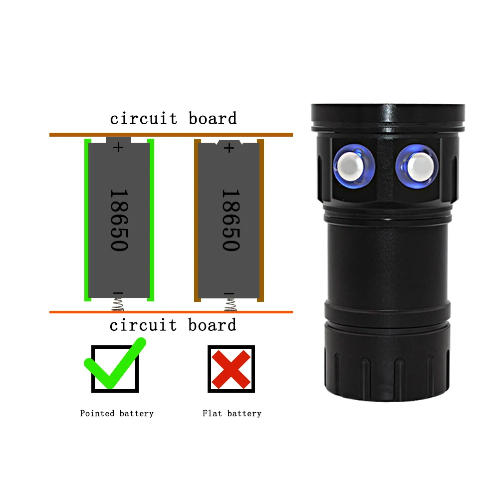 Uranusfire светодиодный водонепроницаемый Дайвинг фонарик видео светильник XHP70 XM-L2 фотография факела Подводный Видео светильник ing для дайвинга