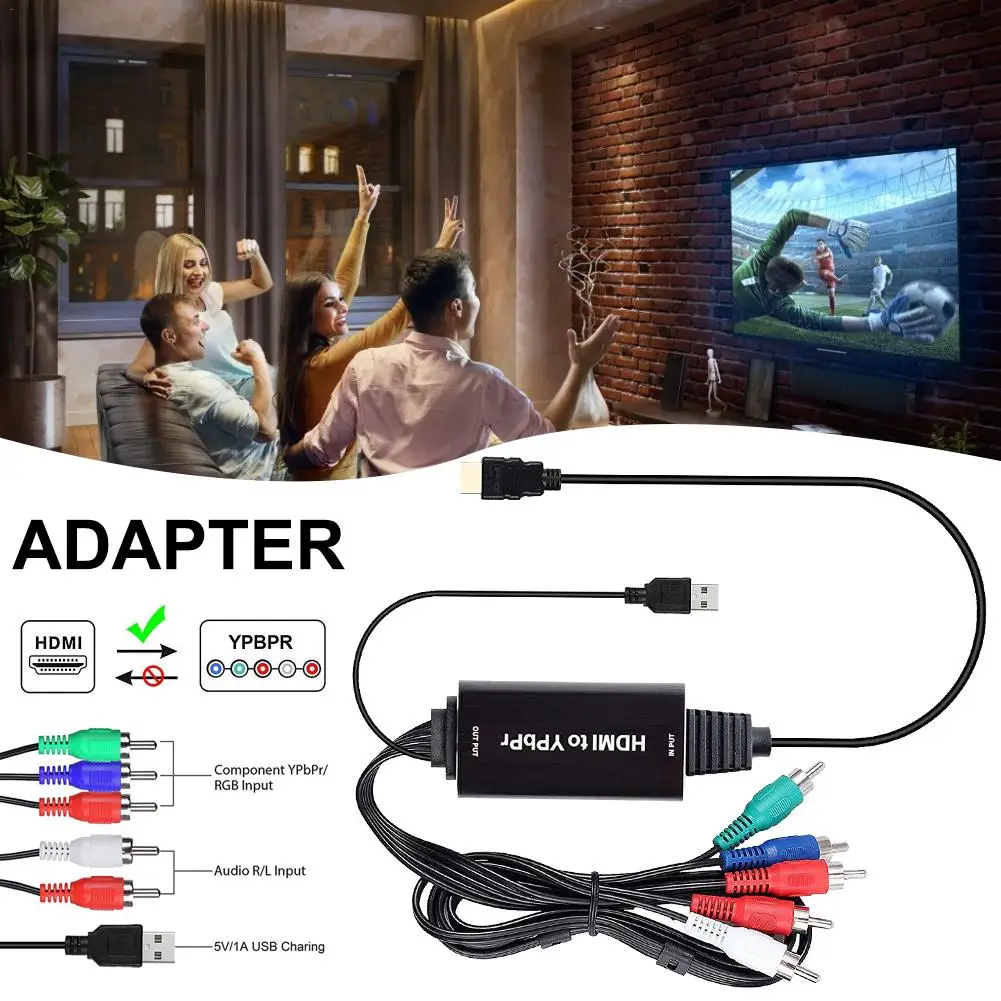 

2M HDMI To Color Difference HDMI To YPBPR Converter HD HDMI To YPBPR Adapter Component To HDMI Zepthus