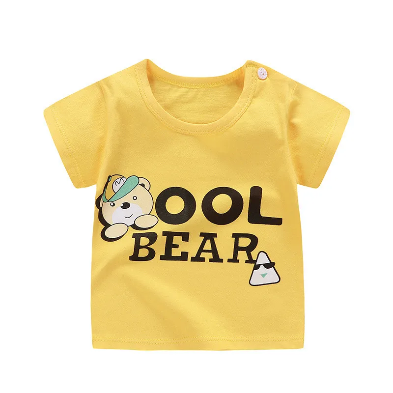 

Summer Unisex 6M-6T short-sleeved T-shirt 2020 Newest Cotton Children's Clothing tshirts girl baby boy girl tops O-Neck t-shirt