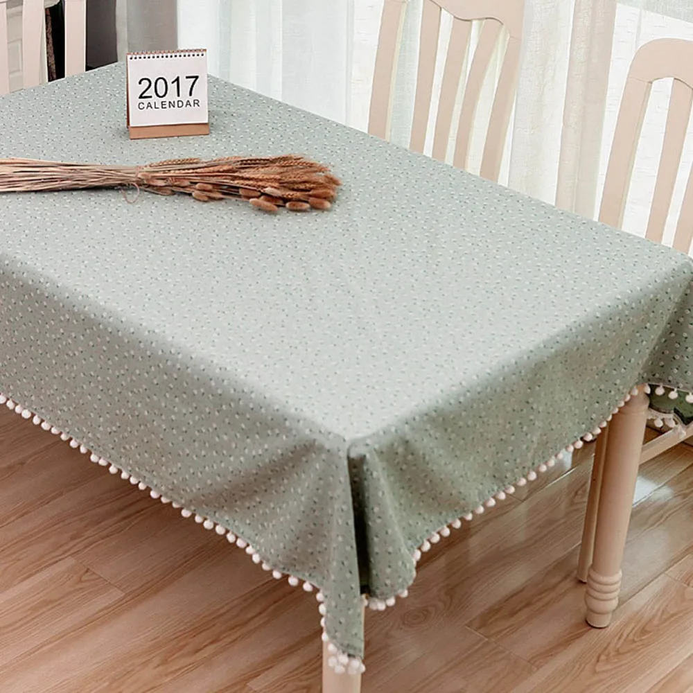 

Meijuner Tablecloth Sample Cotton And Linen Hotel Table Cover Rectangular Coffee Table For Hotel Party Banquets Home Decoration