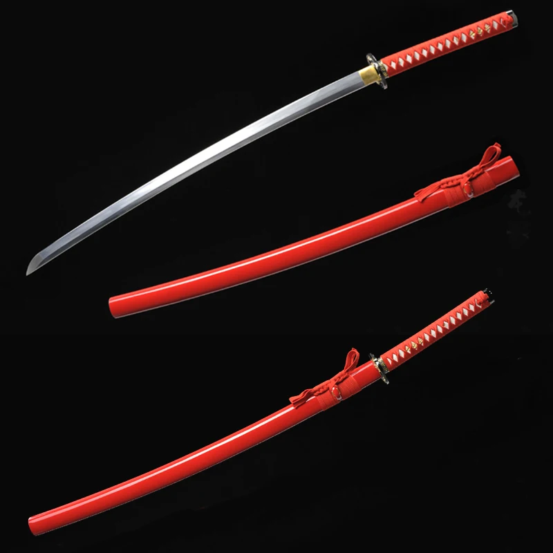 Handmade katana samurai japanese sword Good toughness real katana