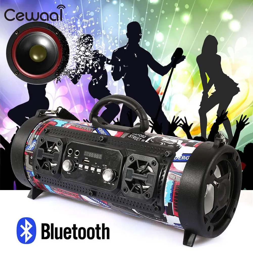 

Bluetooth Wireless Bluetooth Speaker FM Radio U Disk Car Universal Durable Phone Room Rechargeable Loudspeaker Protable