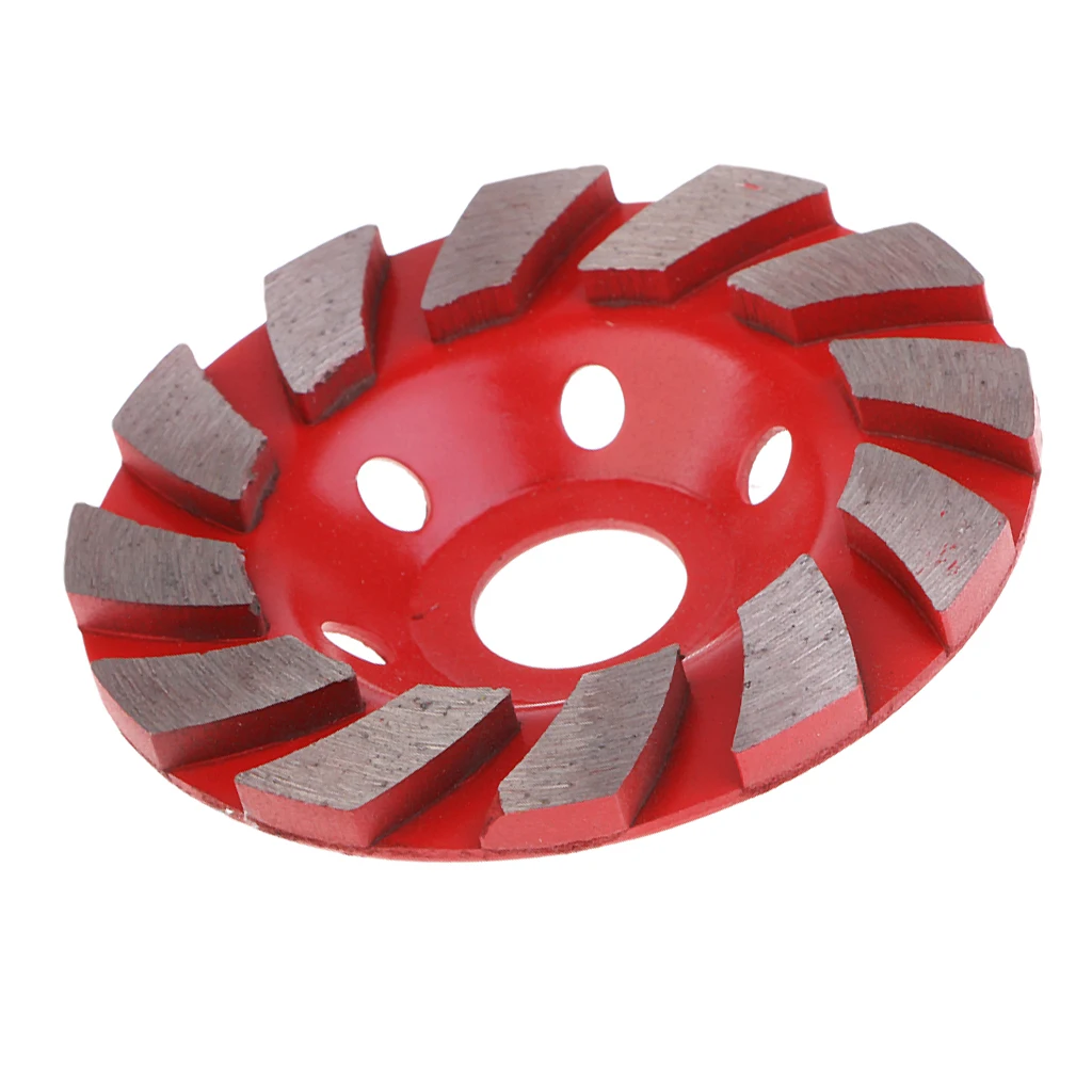 Diamond Segment Grinding Wheel Cup Disc Grinder Concrete Granite Stone Cut Tool 80mm 100mm