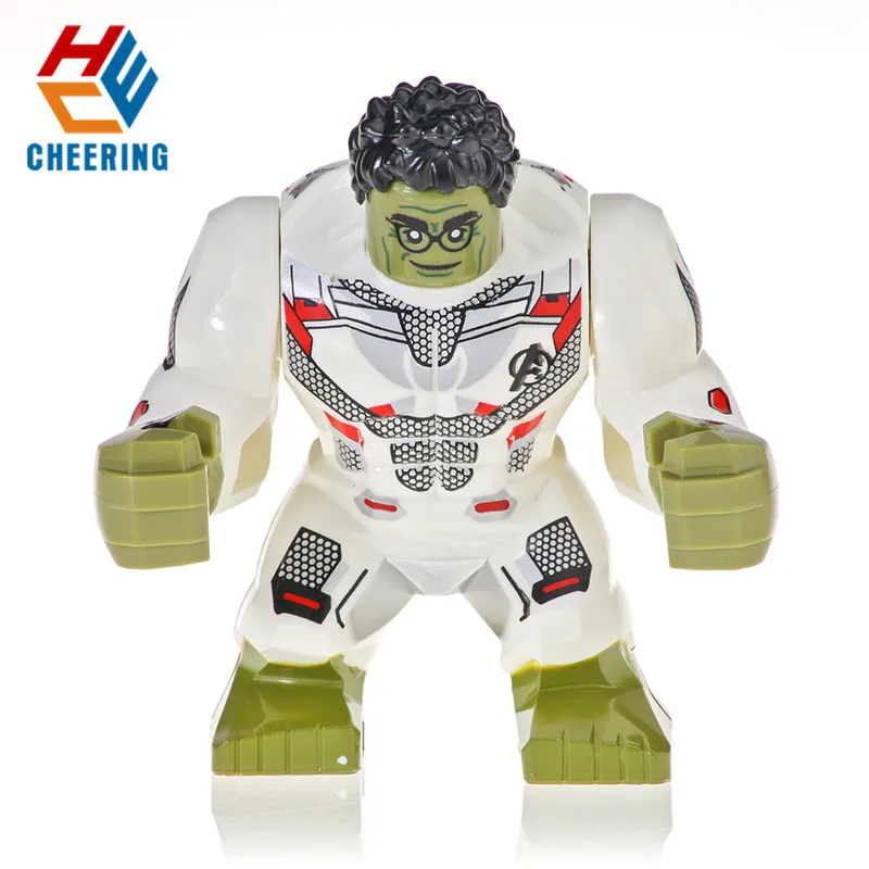 

20Pcs Wholesales Building Blocks Movie 4 Character Hulk Super Heroes 7Cm Big Models Toys Best Gift For Children XH 1254