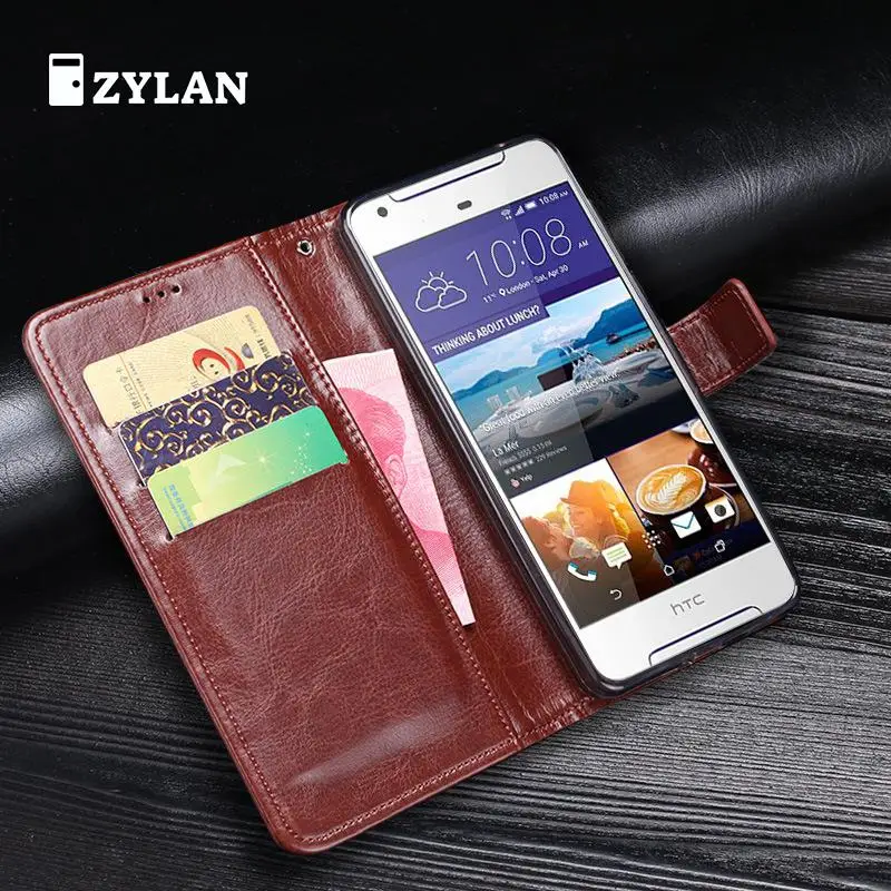 

ZYLAN For HTC Desire 628 Case Leather Luxury Wallet Cover Case For HTC Desire 628 Dual SIM Case Protective Back Cover Bag & GIFT