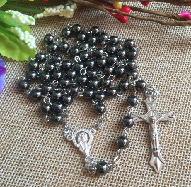 HEMATITE ROSARY