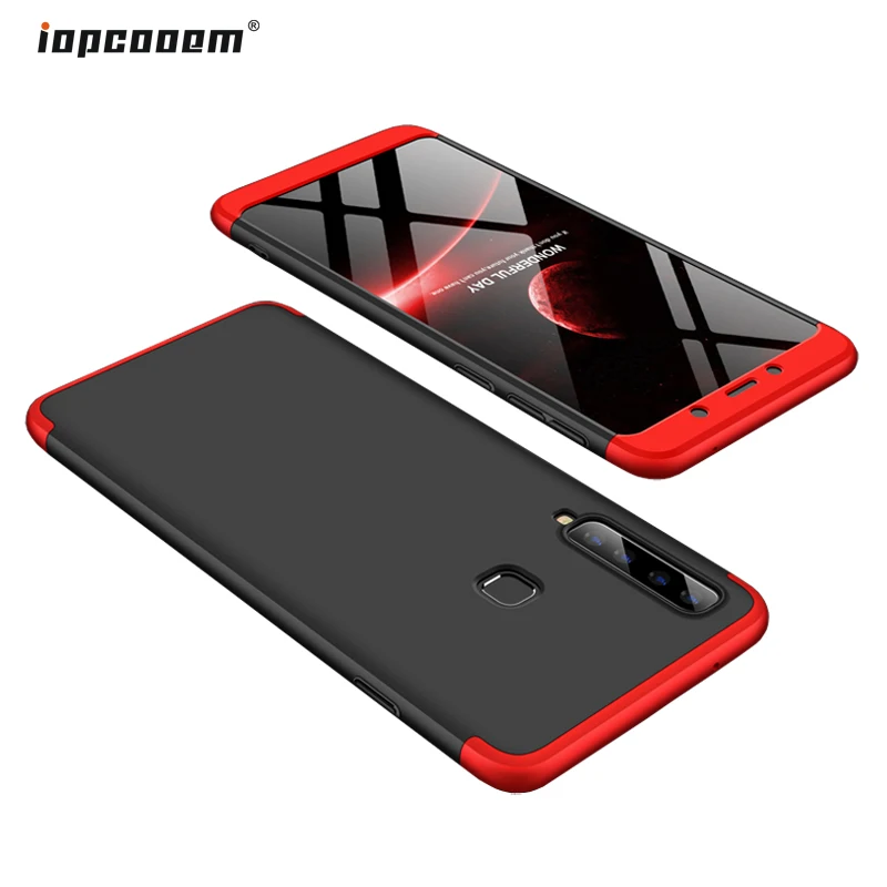 

Case for Samsung A9 2018 Case Full Protection 3 In 1 PC Matte Cover Samsung A9s A9 Star Pro Case Coque