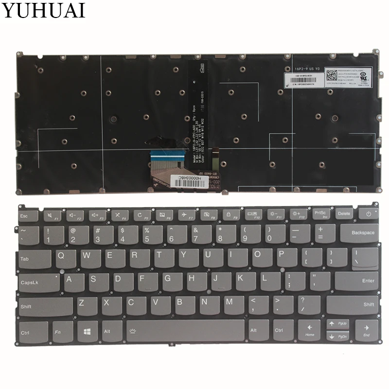 

NEW US Keyboard for Lenovo ideapad 720S-13 720S-13IBR 720S-13AST US laptop Keyboard with Backlight