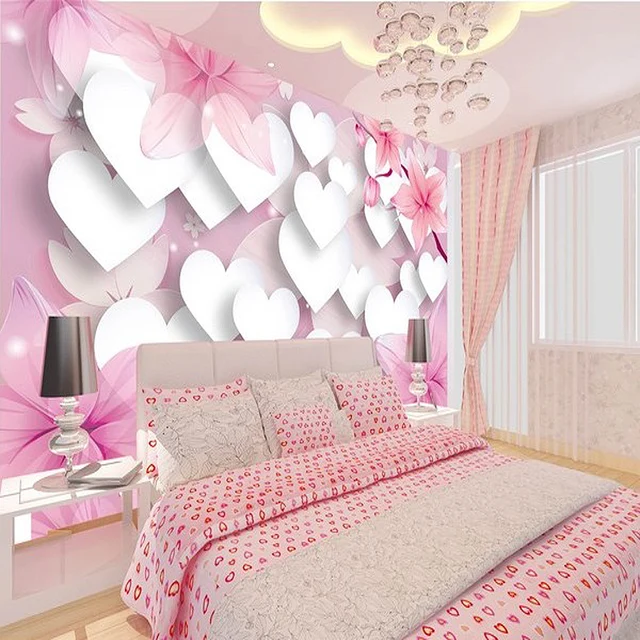 3D wallpaper for wall 3d Home wallpaper Princess children ...