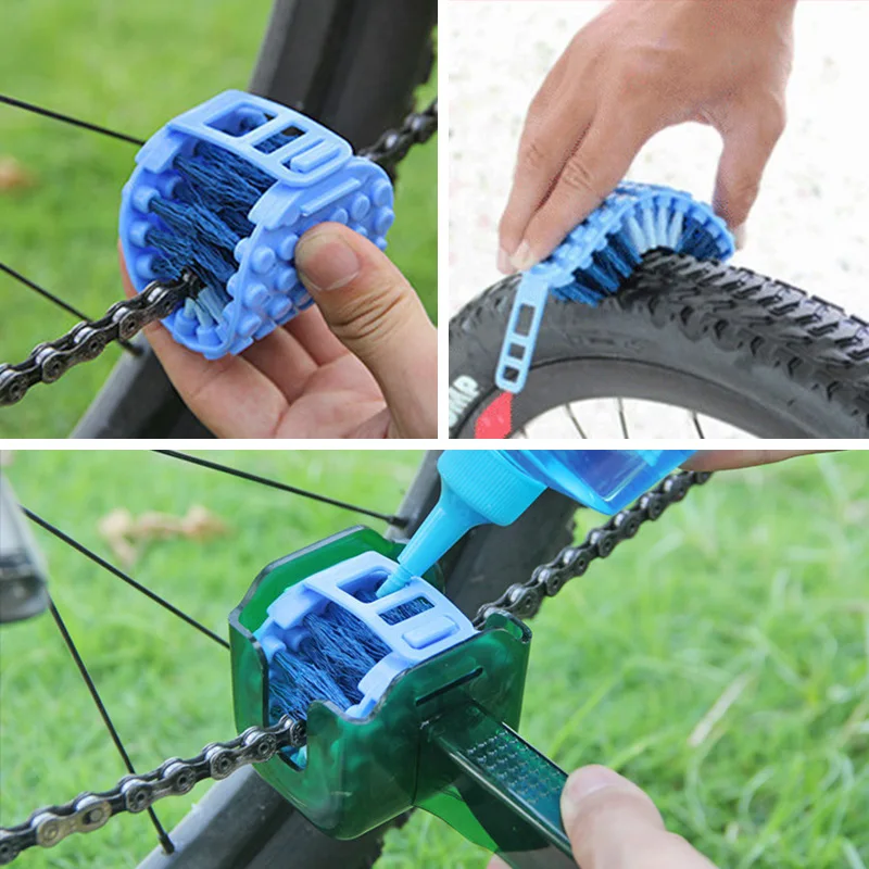 cleaning bike cassette
