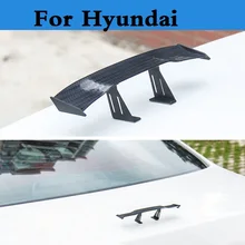 2017 Car Mini Wing Small GT Perforation Tail Decoration stickers for Hyundai Getz Grandeur i10 i20 i30 i40 Maxcruz Veracruz XG