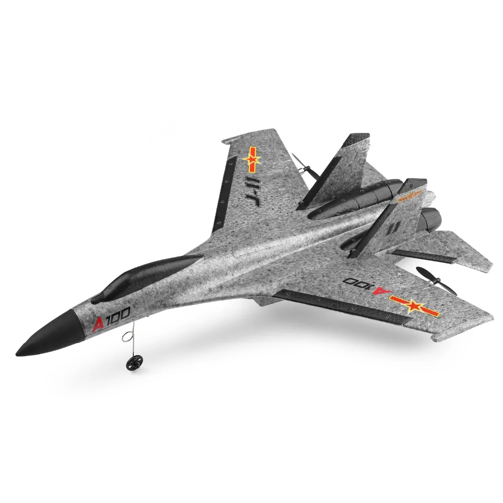 Новый WLtoys XKS фиксированное крыло RC самолет J11 SU27 Flight 3.5CH 2 4G радиоуправляемые