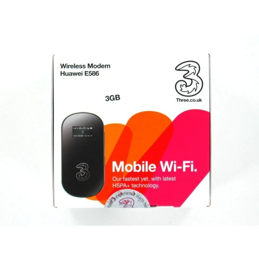 Huawei E586 разблокирована Белый Мобильный Wi-Fi беспроводной широкополосный маршрутизатор